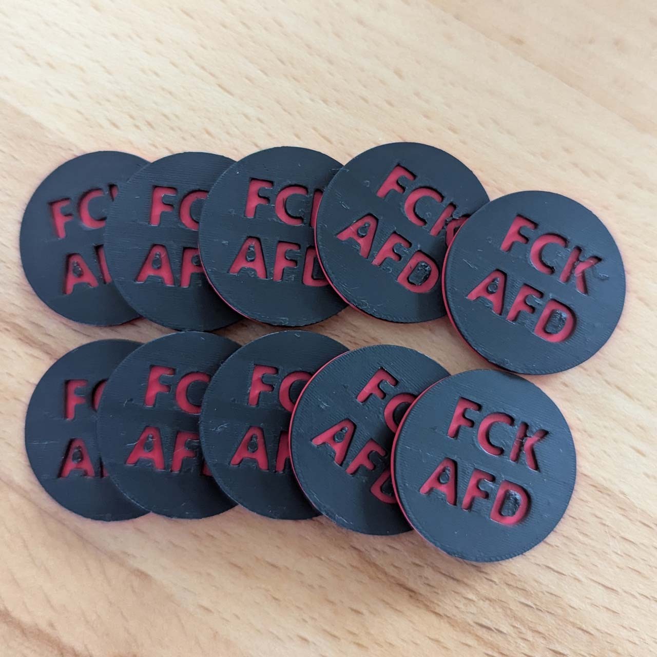 Einkaufswagen Chips FCKAFD von uglam | 3D Druck | nachhaltig Ansicht 2